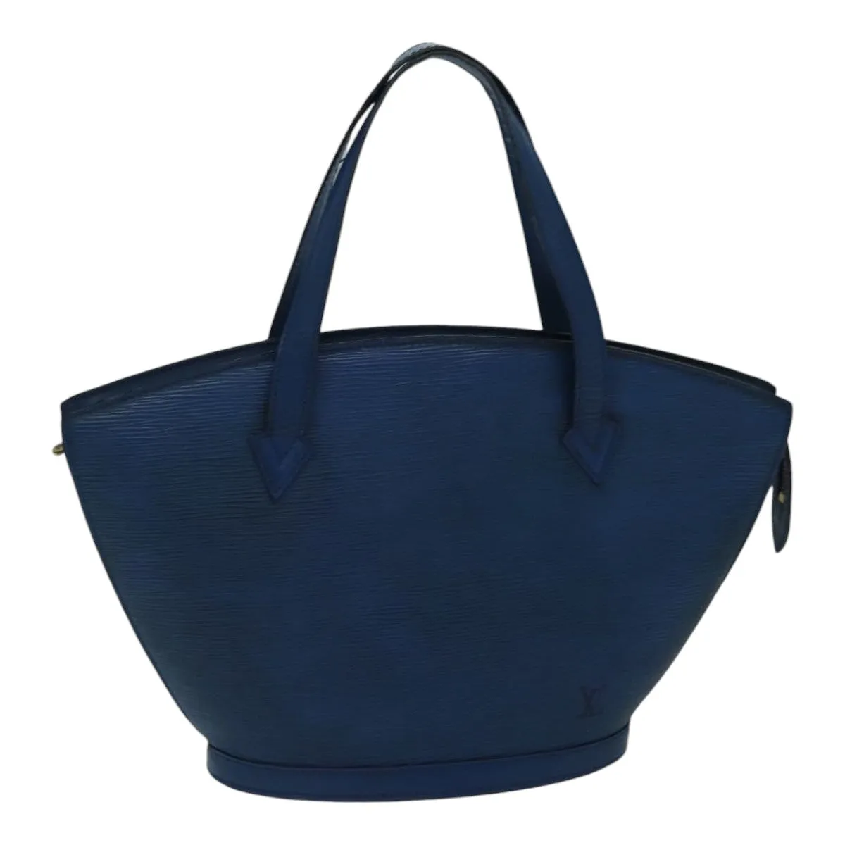 Trendy Inspired Louis Vuitton Epi Saint Jacques Shoulder Bag Blue M52275 Lv Auth 87786