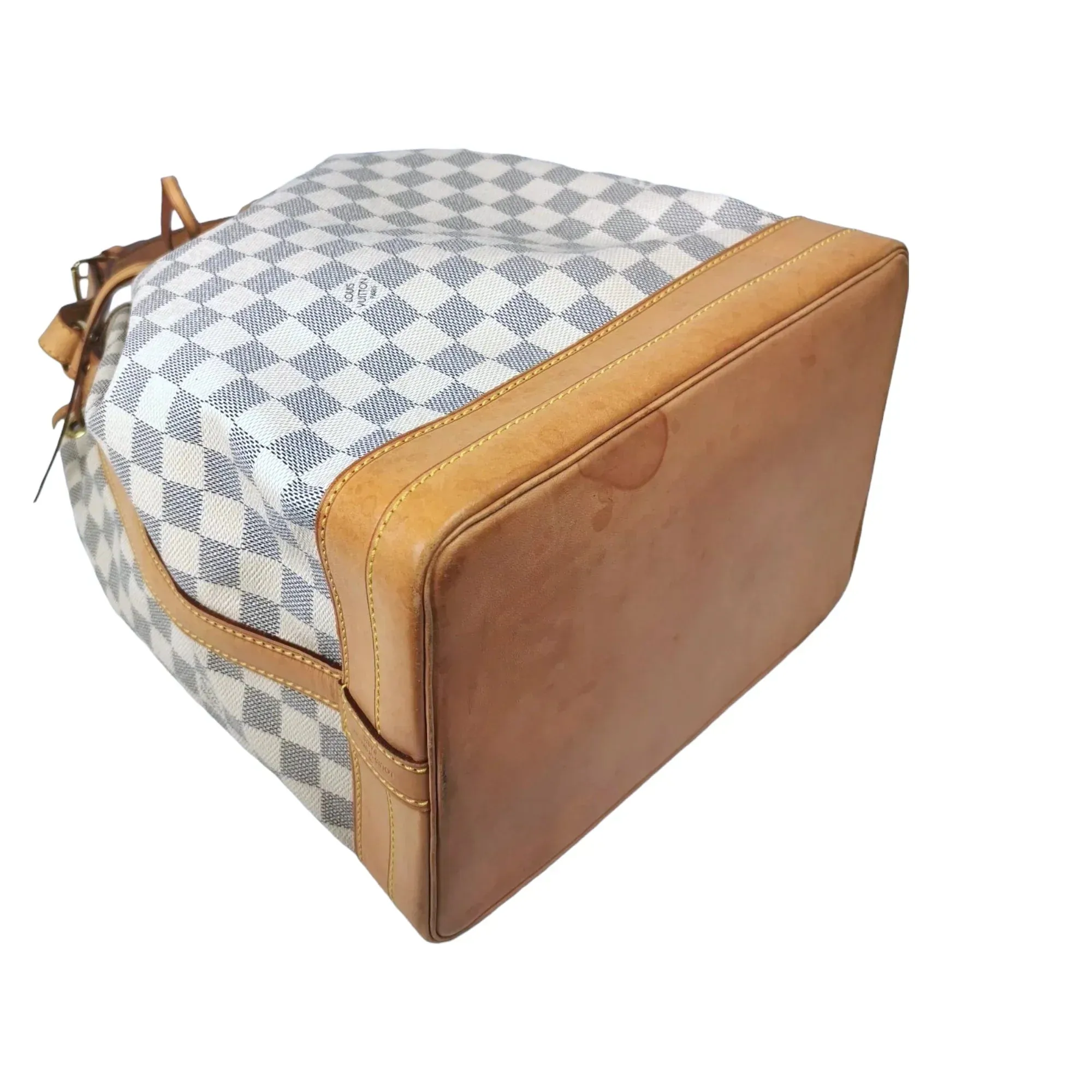 Trendy Inspired Louis Vuitton Grand Noé Damier Azur Canvas