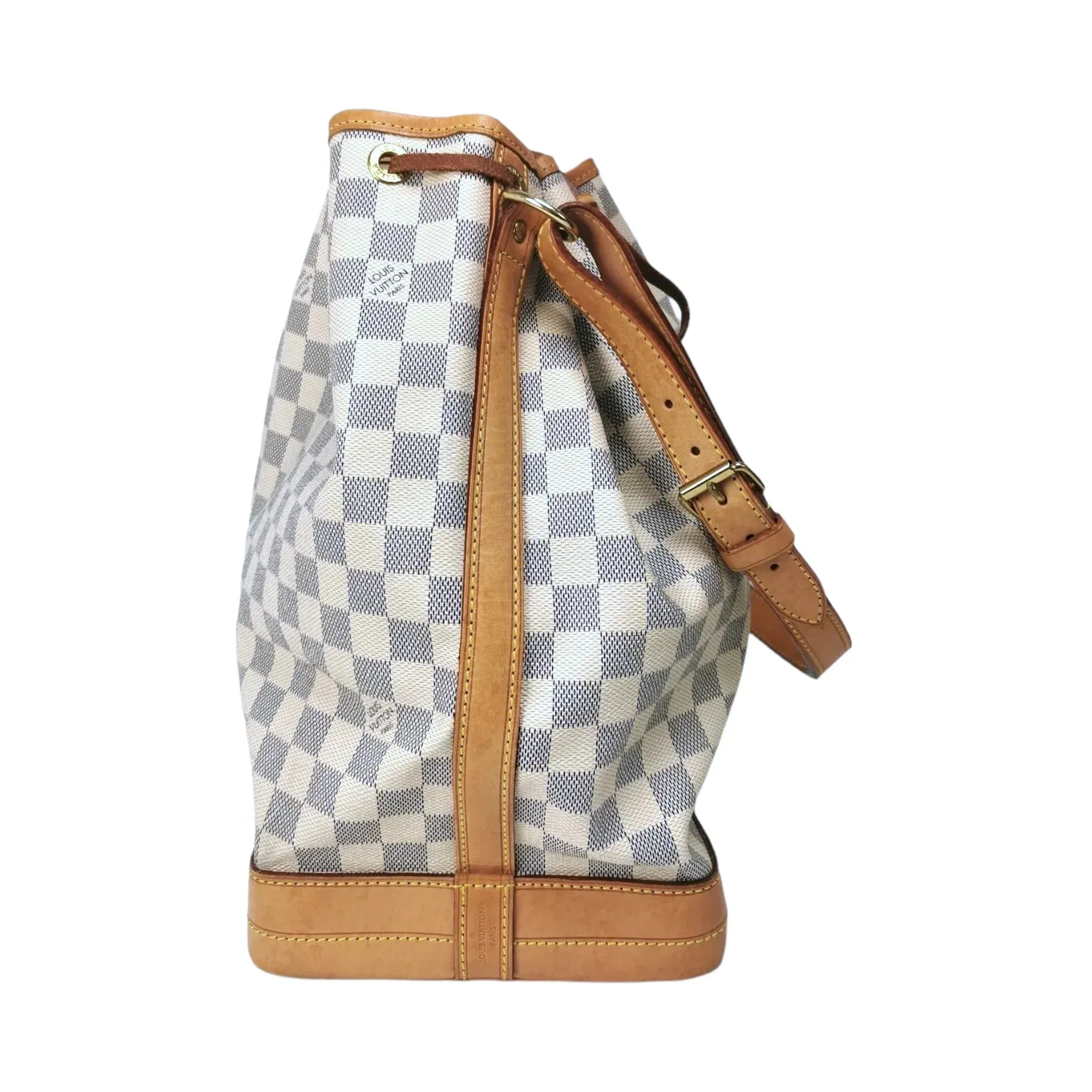 Trendy Inspired Louis Vuitton Grand Noé Damier Azur Canvas