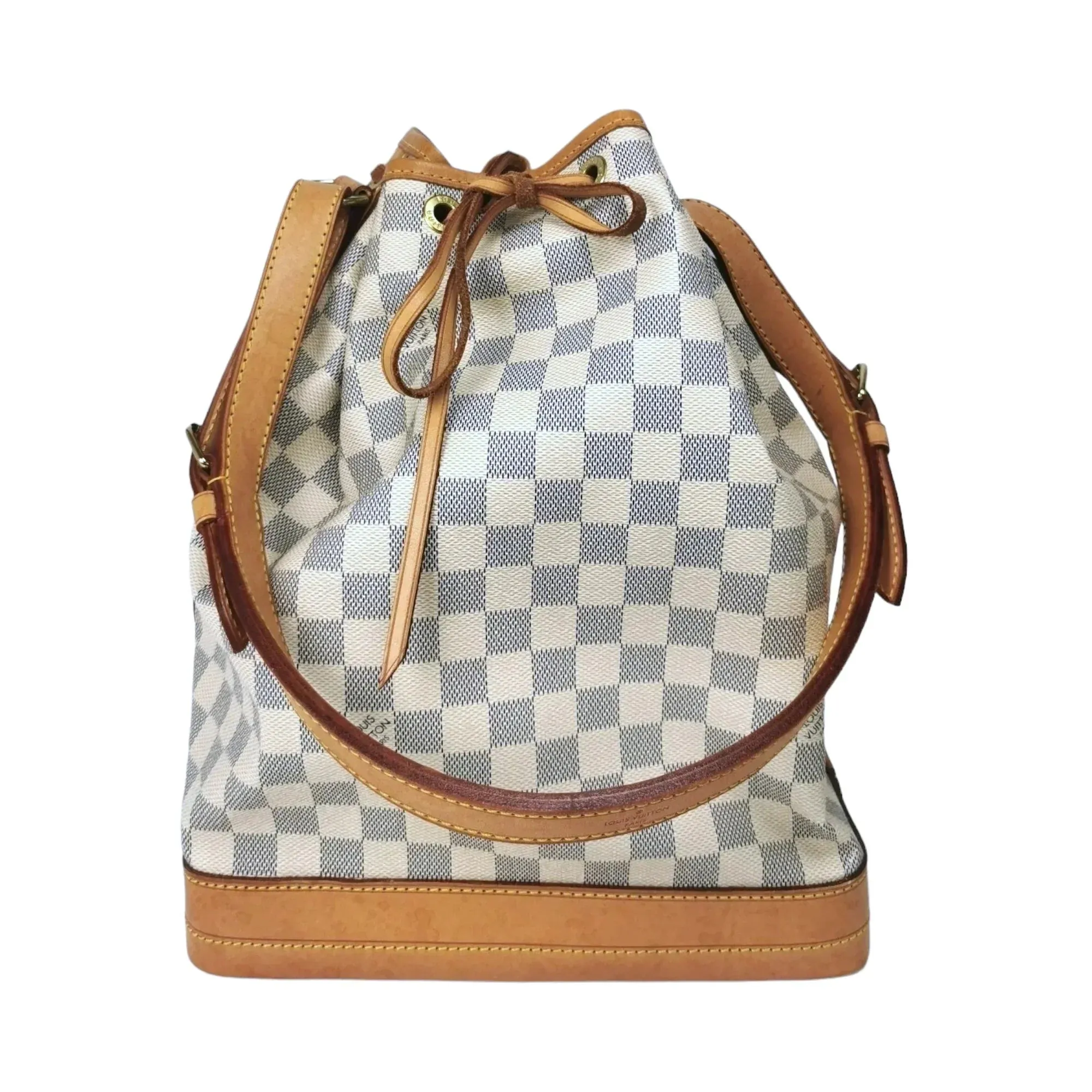 Trendy Inspired Louis Vuitton Grand Noé Damier Azur Canvas