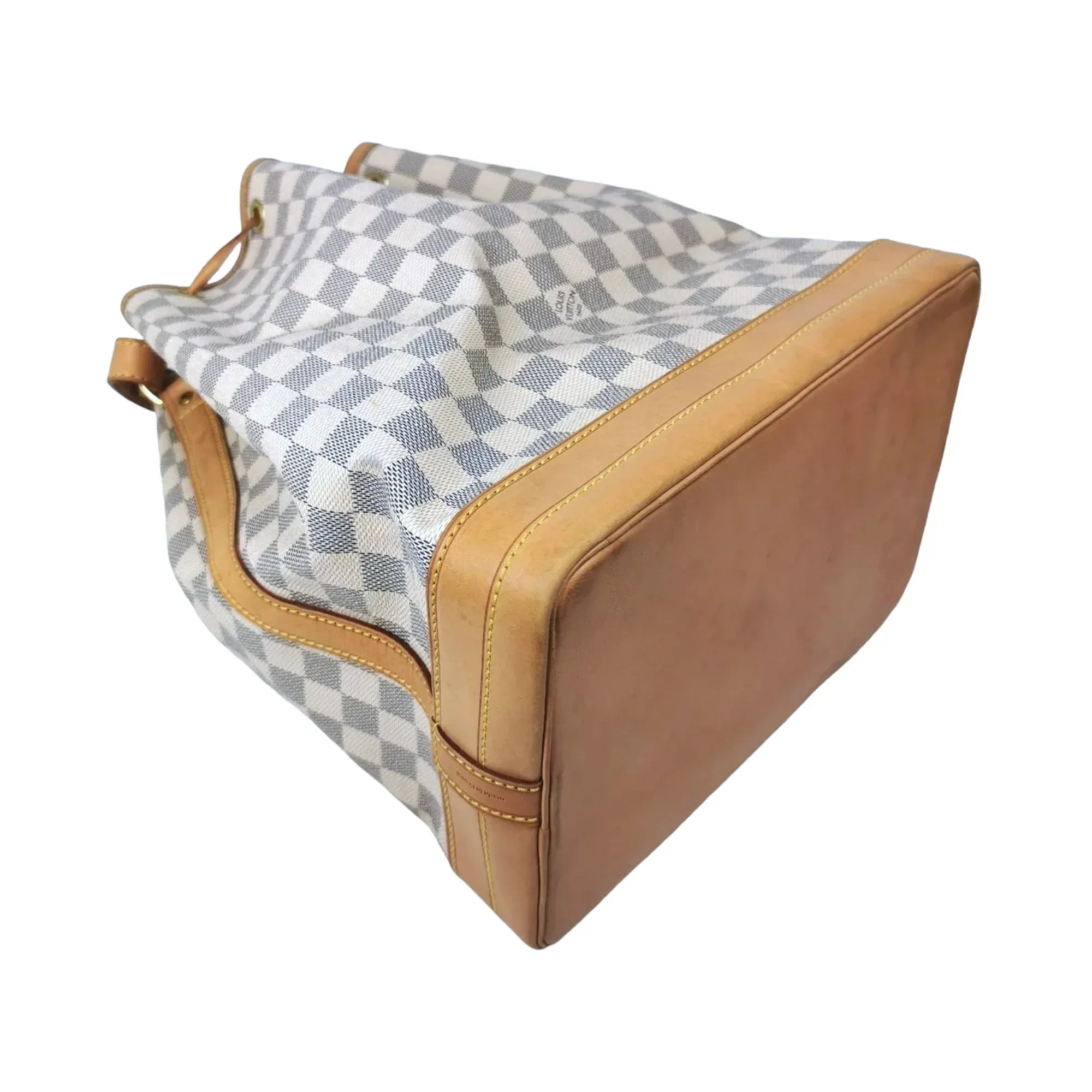 Trendy Inspired Louis Vuitton Grand Noé Damier Azur Canvas