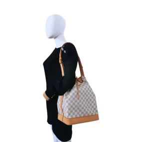 Trendy Inspired Louis Vuitton Grand Noé Damier Azur Canvas