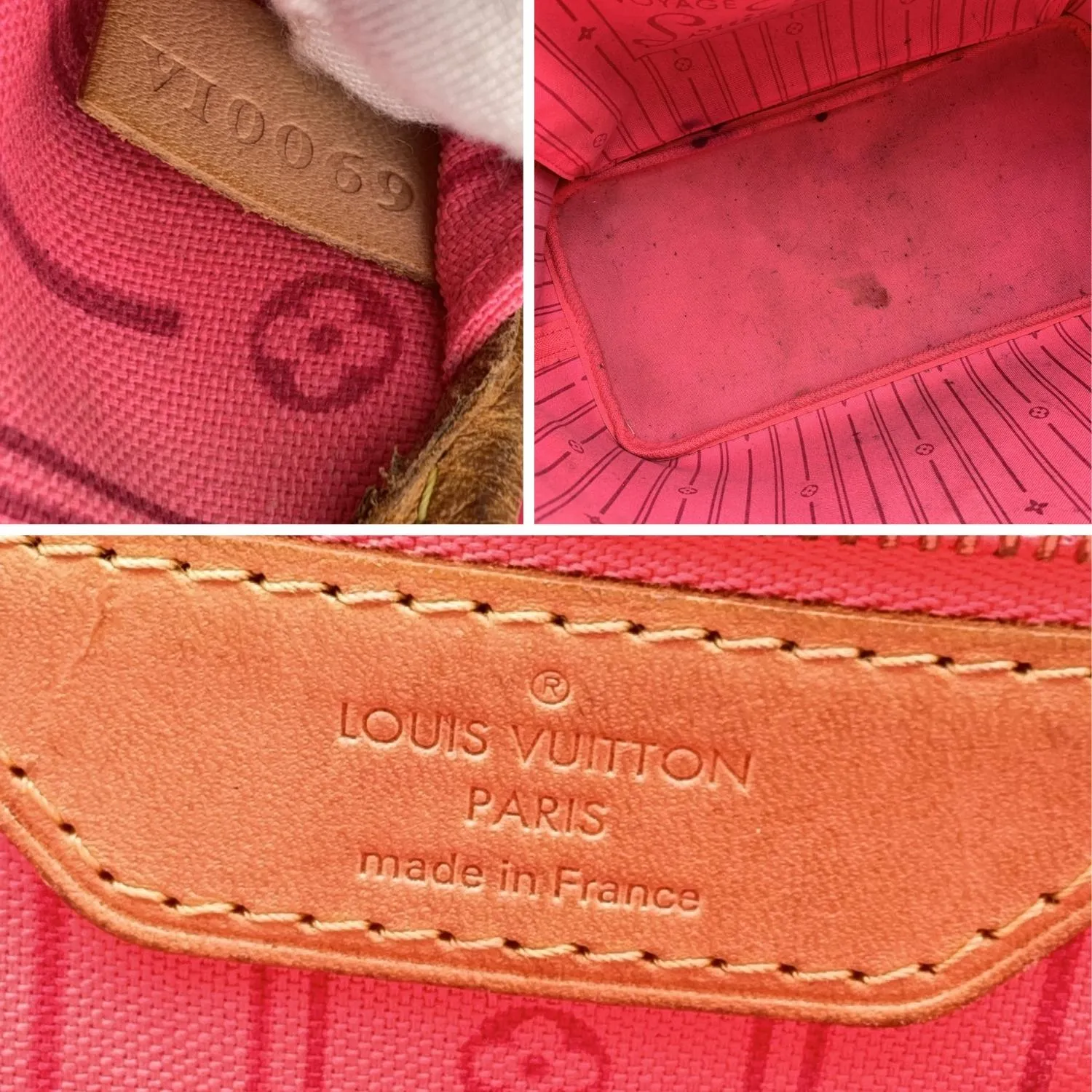 Trendy Inspired Louis Vuitton Limited Ed Sprouse Monogram Canvas Neverfull Mm