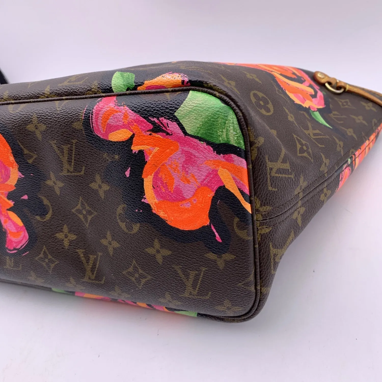 Trendy Inspired Louis Vuitton Limited Ed Sprouse Monogram Canvas Neverfull Mm