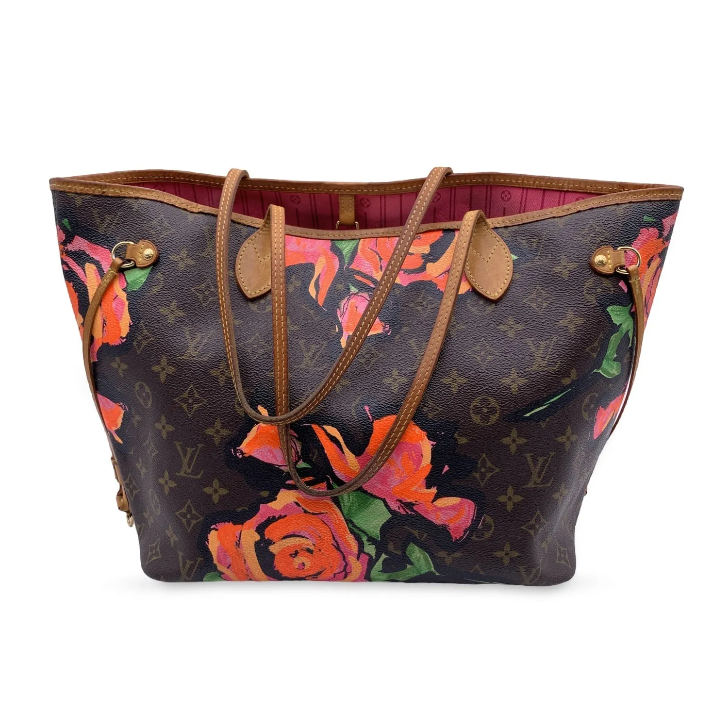 Trendy Inspired Louis Vuitton Limited Ed Sprouse Monogram Canvas Neverfull Mm
