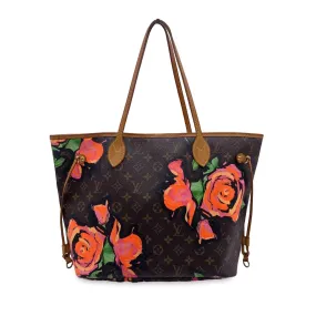 Trendy Inspired Louis Vuitton Limited Ed Sprouse Monogram Canvas Neverfull Mm