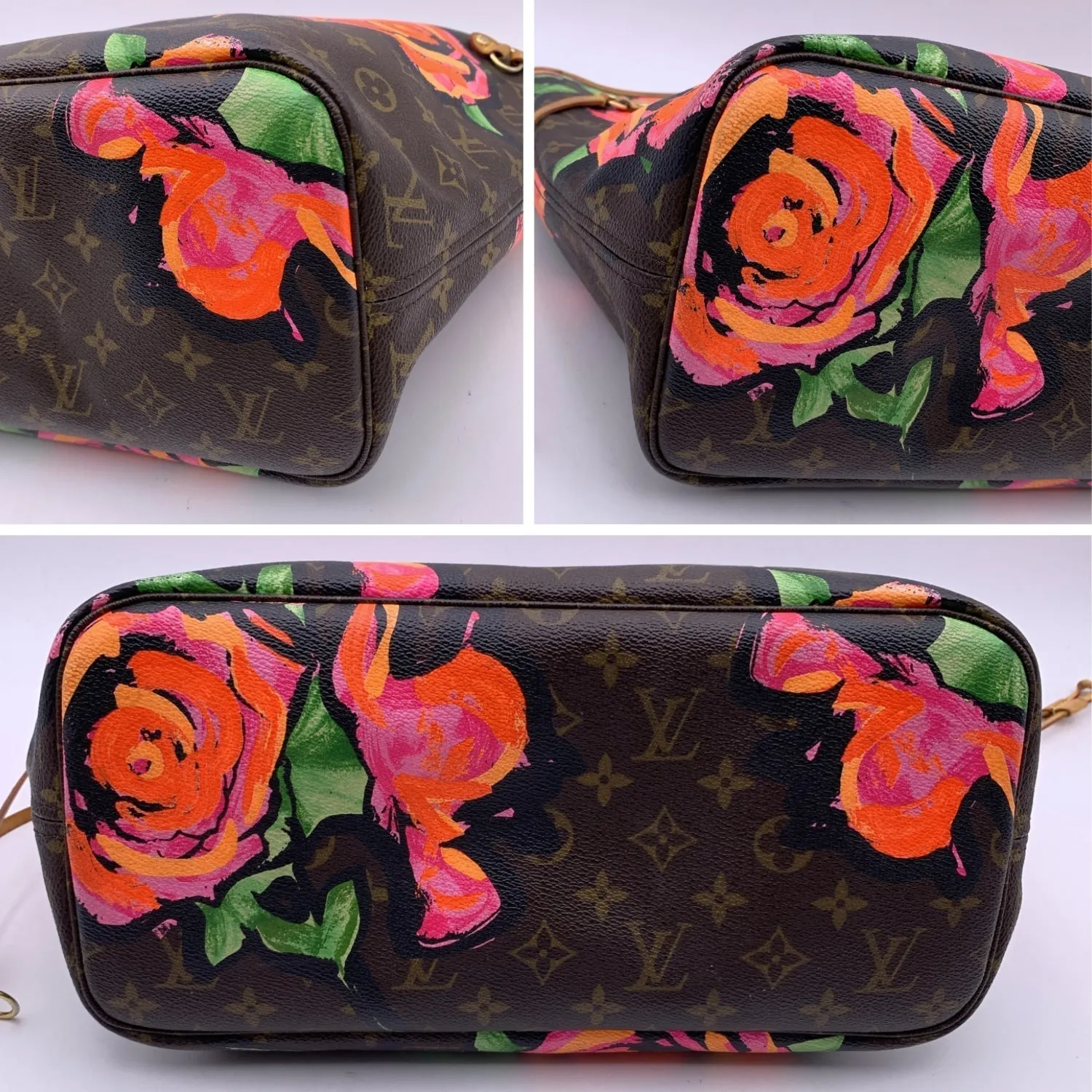 Trendy Inspired Louis Vuitton Limited Ed Sprouse Monogram Canvas Neverfull Mm