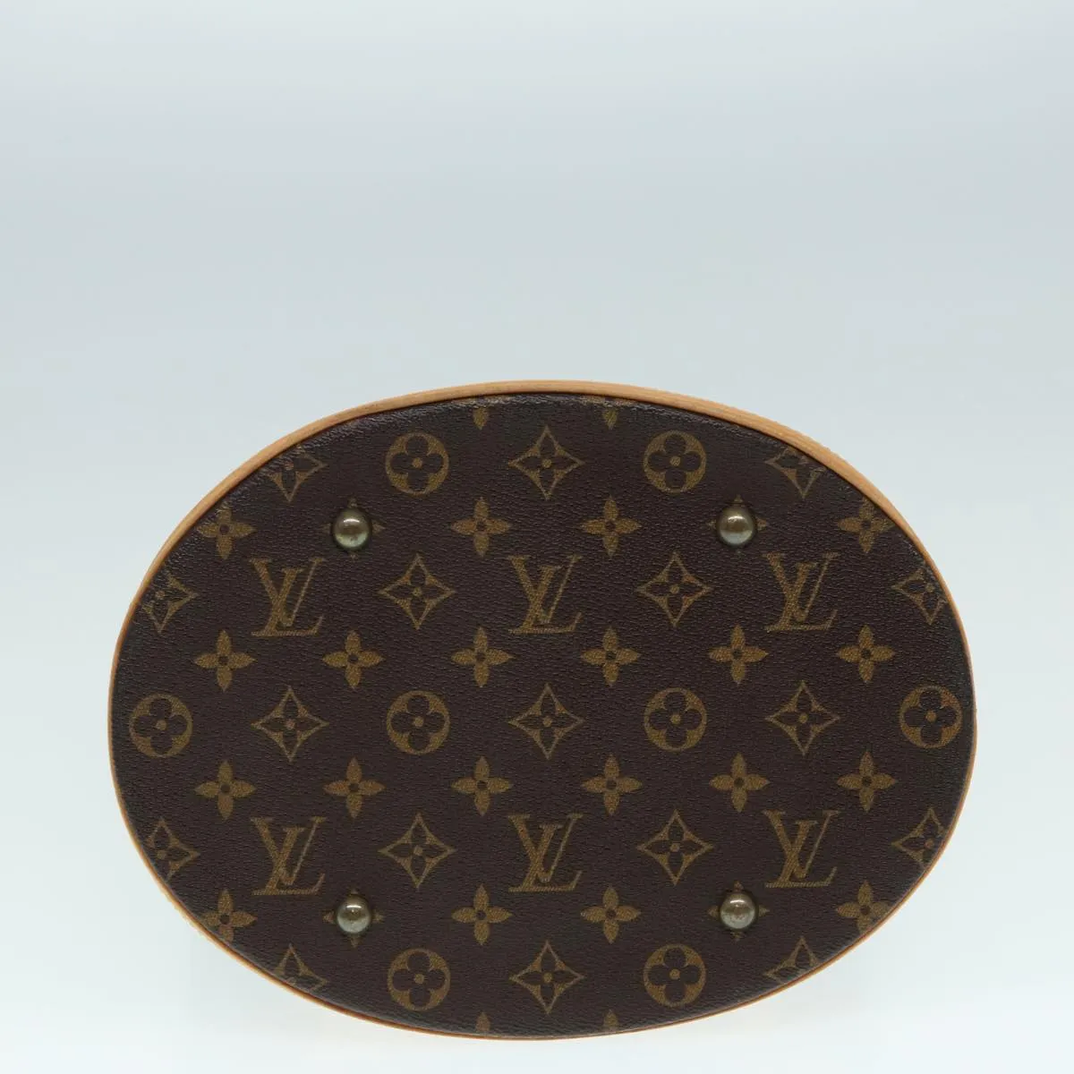 Trendy Inspired Louis Vuitton Monogram Bucket Gm Shoulder Bag M42236 Lv Auth Kk296