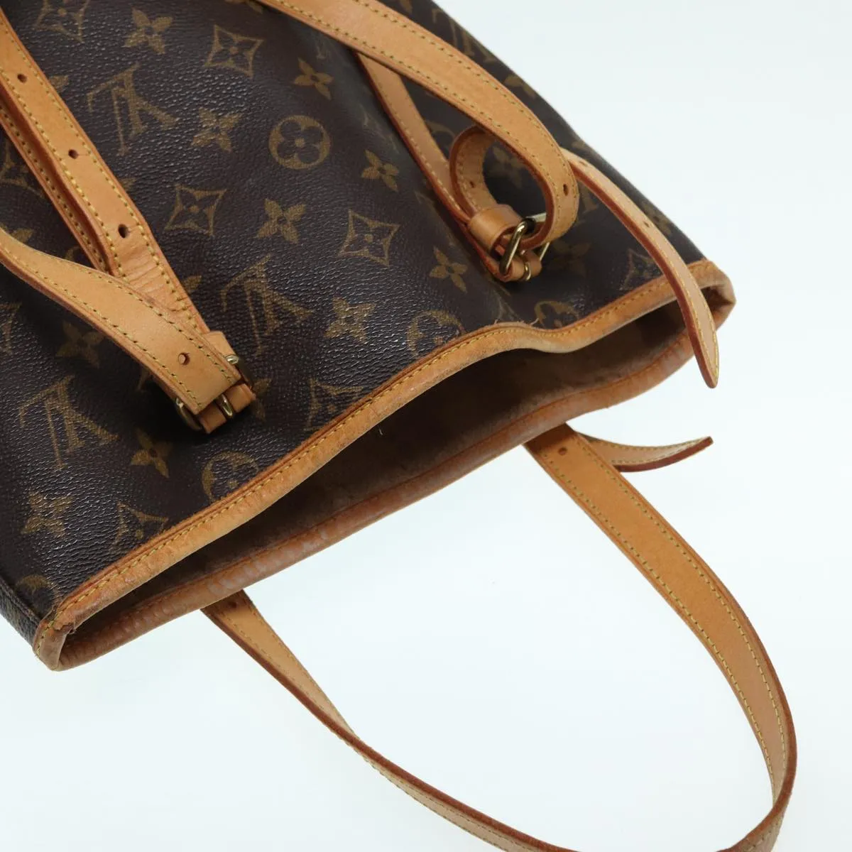 Trendy Inspired Louis Vuitton Monogram Bucket Gm Shoulder Bag M42236 Lv Auth Kk296