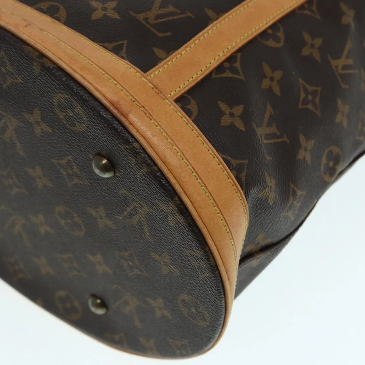 Trendy Inspired Louis Vuitton Monogram Bucket Gm Shoulder Bag M42236 Lv Auth Kk296