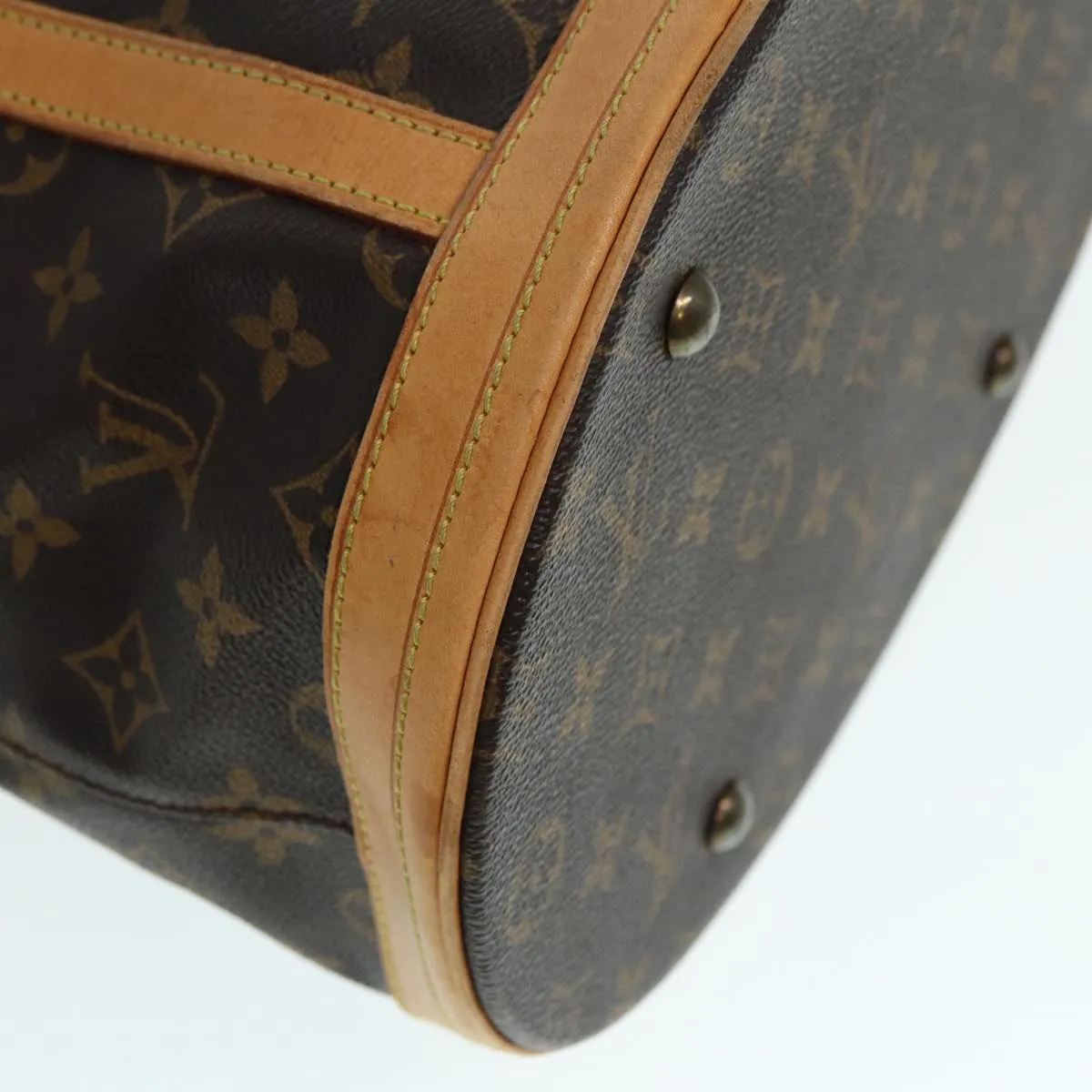 Trendy Inspired Louis Vuitton Monogram Bucket Gm Shoulder Bag M42236 Lv Auth Kk296