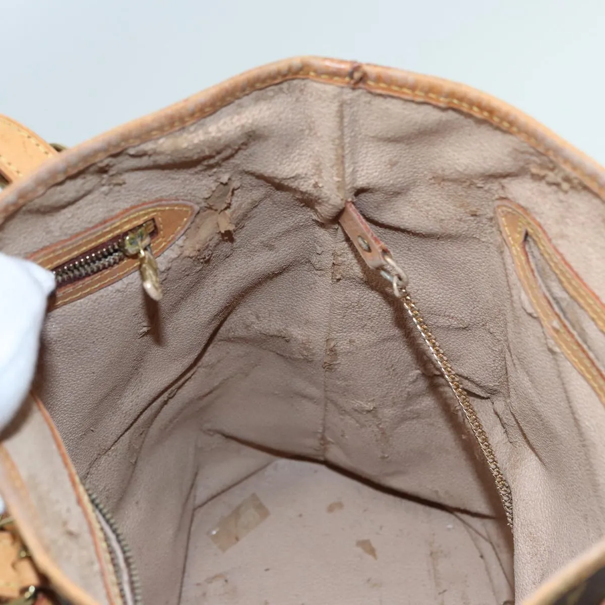 Trendy Inspired Louis Vuitton Monogram Bucket Gm Shoulder Bag M42236 Lv Auth Kk296