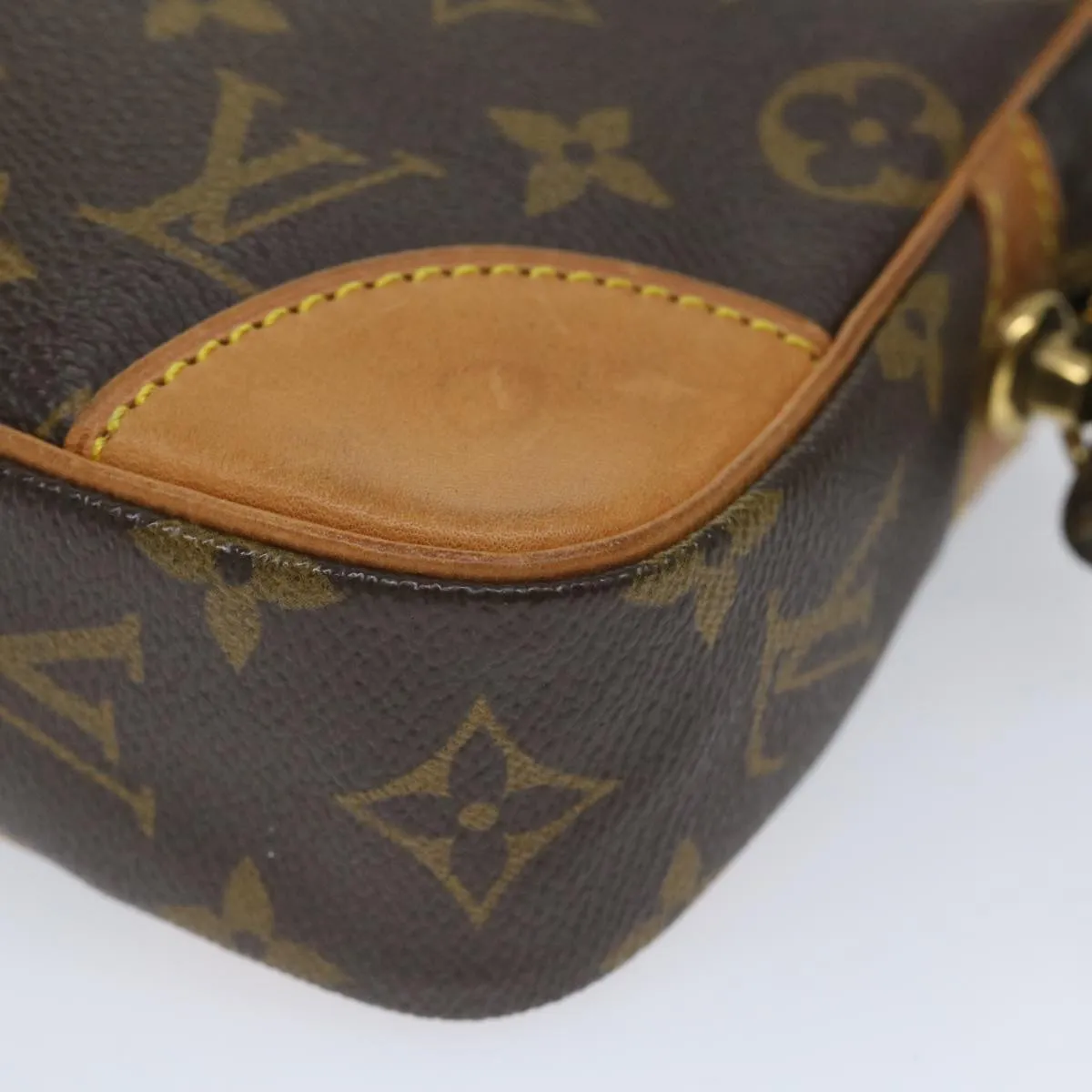 Trendy Inspired Louis Vuitton Monogram Marly Dragonne Gm Clutch Bag M51825 Lv Auth 57491