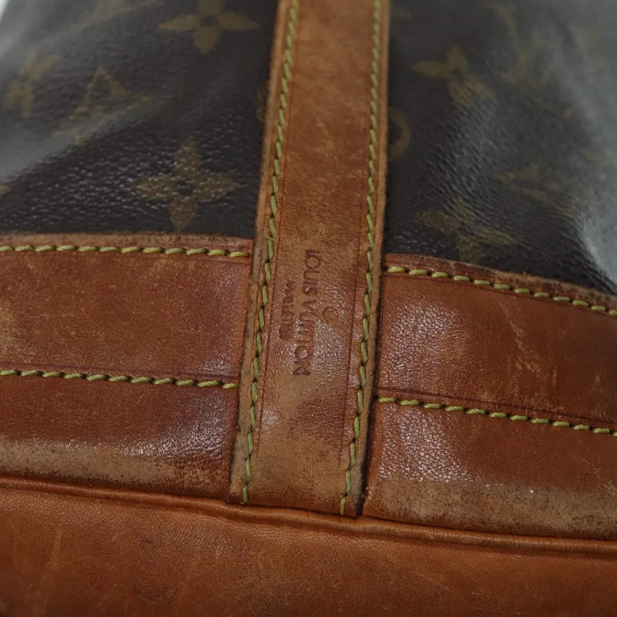 Trendy Inspired Louis Vuitton Monogram Noe Shoulder Bag M42224 Lv Auth 86680