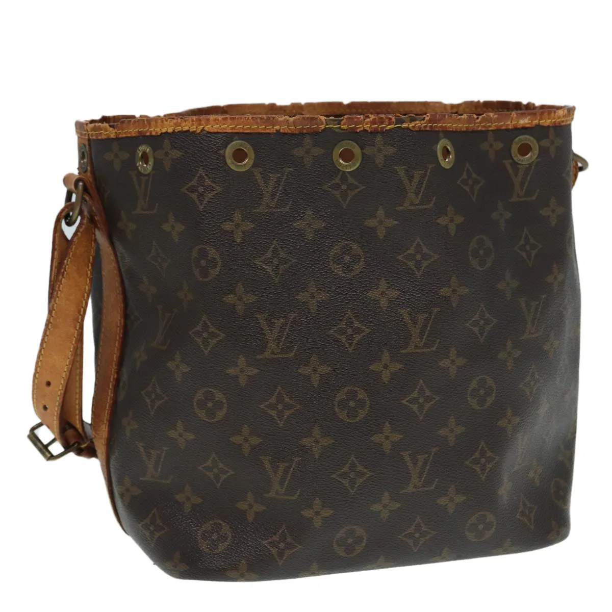 Trendy Inspired Louis Vuitton Monogram Petit Noe Shoulder Bag M42226 Lv Auth 88505