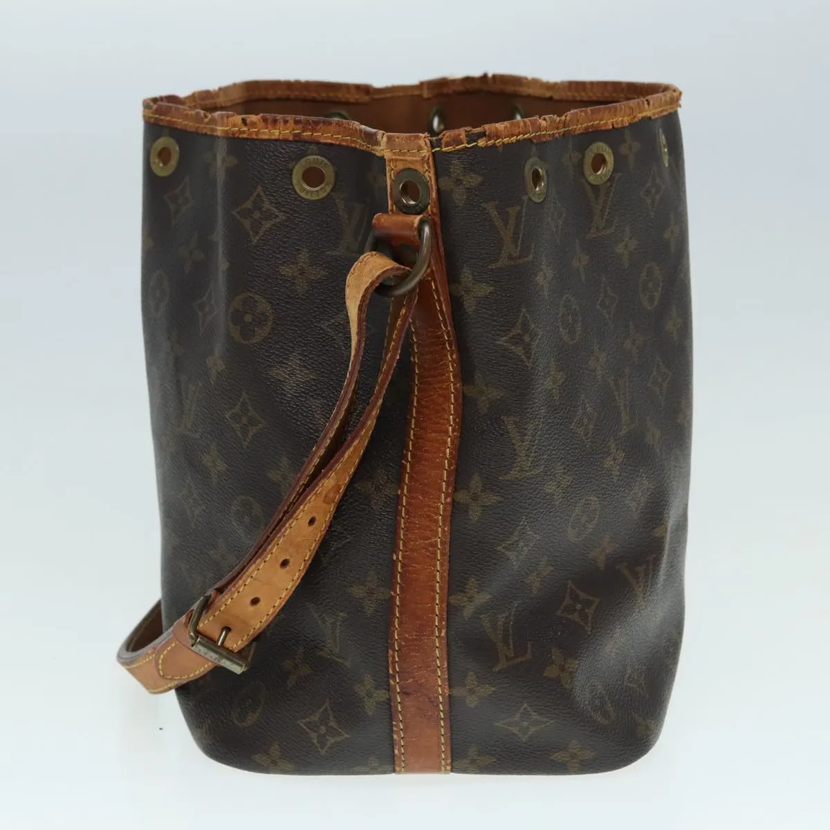 Trendy Inspired Louis Vuitton Monogram Petit Noe Shoulder Bag M42226 Lv Auth 88505