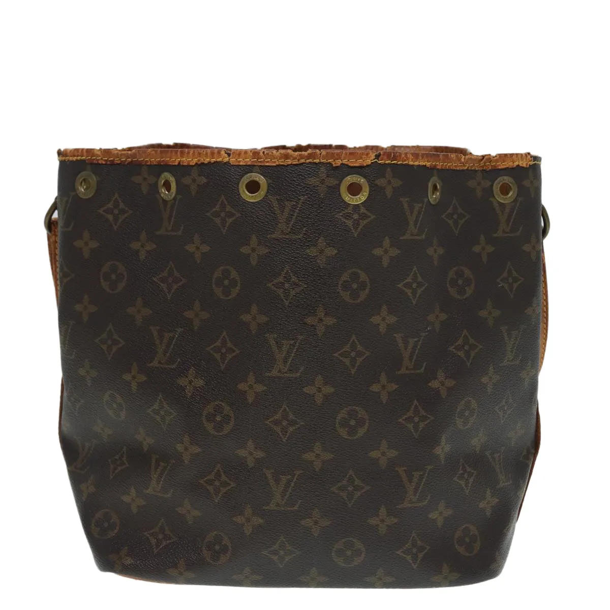 Trendy Inspired Louis Vuitton Monogram Petit Noe Shoulder Bag M42226 Lv Auth 88505