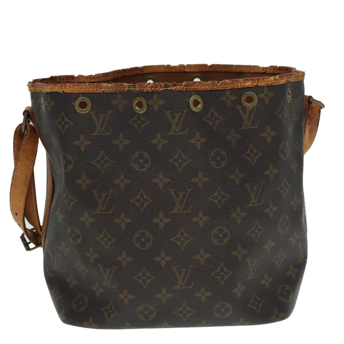 Trendy Inspired Louis Vuitton Monogram Petit Noe Shoulder Bag M42226 Lv Auth 88505