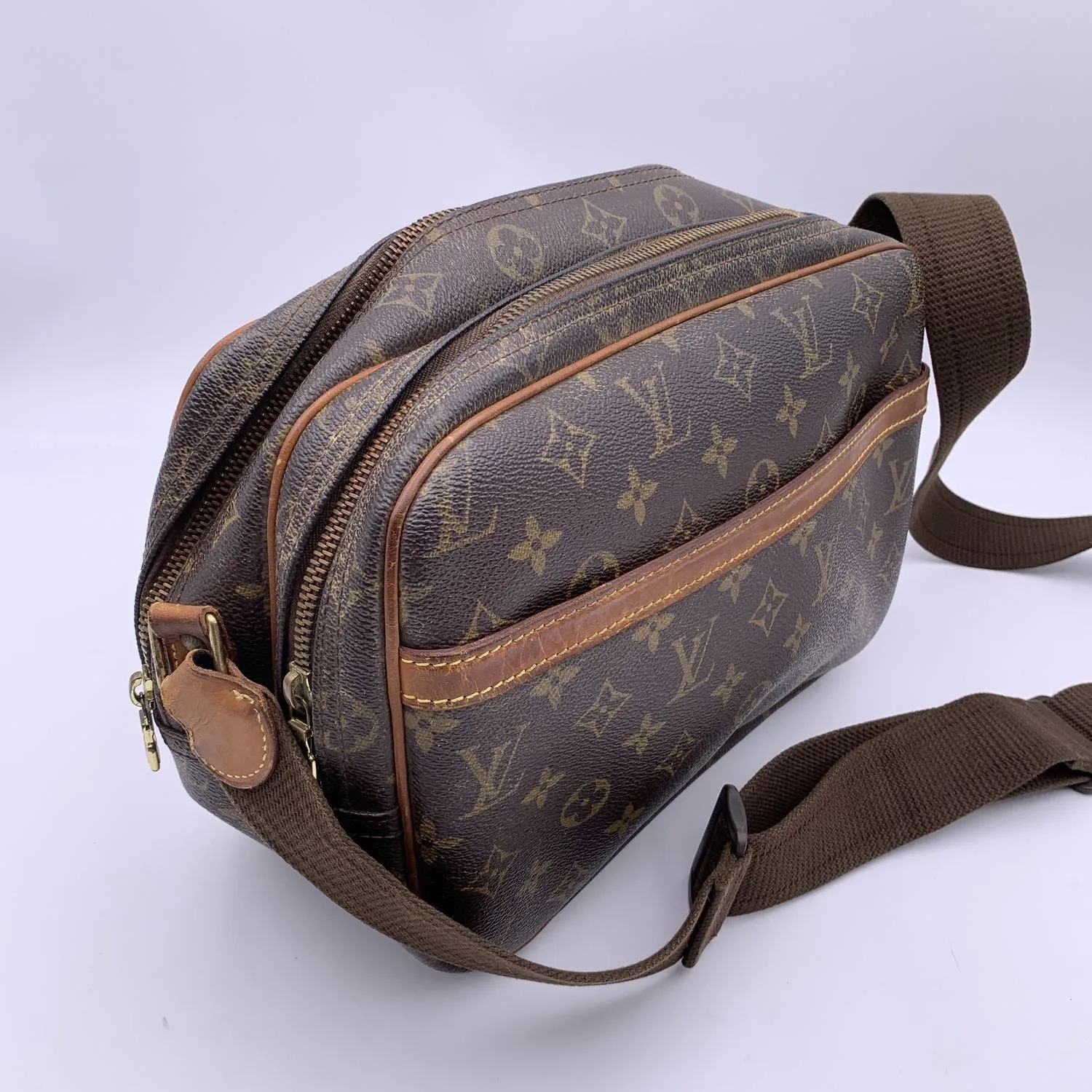Trendy Inspired Louis Vuitton Monogram Reporter Pm Canvas Messenger Bag M45254