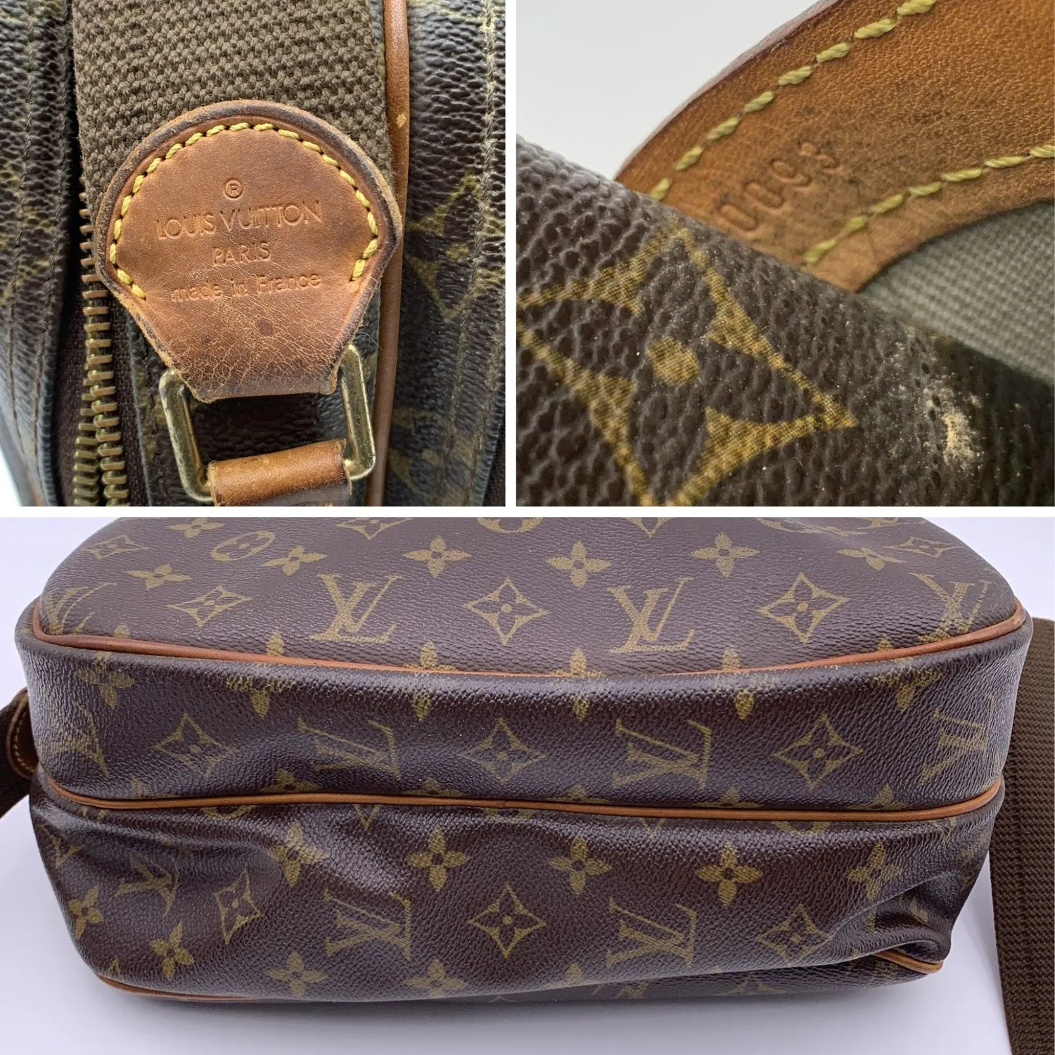 Trendy Inspired Louis Vuitton Monogram Reporter Pm Canvas Messenger Bag M45254
