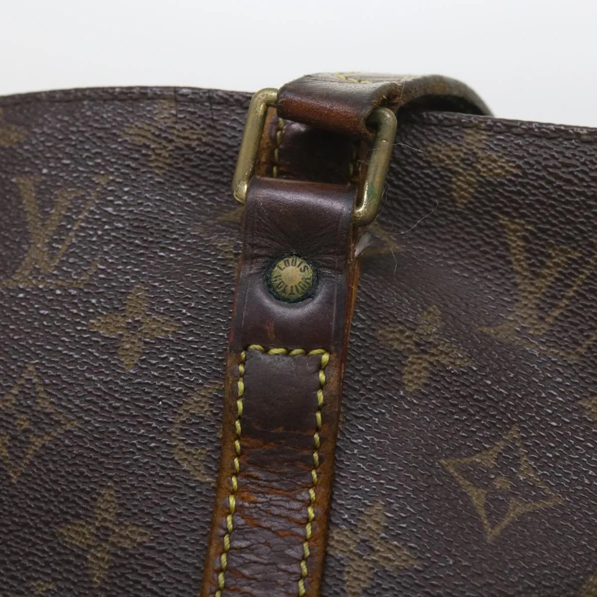Trendy Inspired Louis Vuitton Monogram Sac Shopping Tote Bag M51108 Lv Auth Th4247