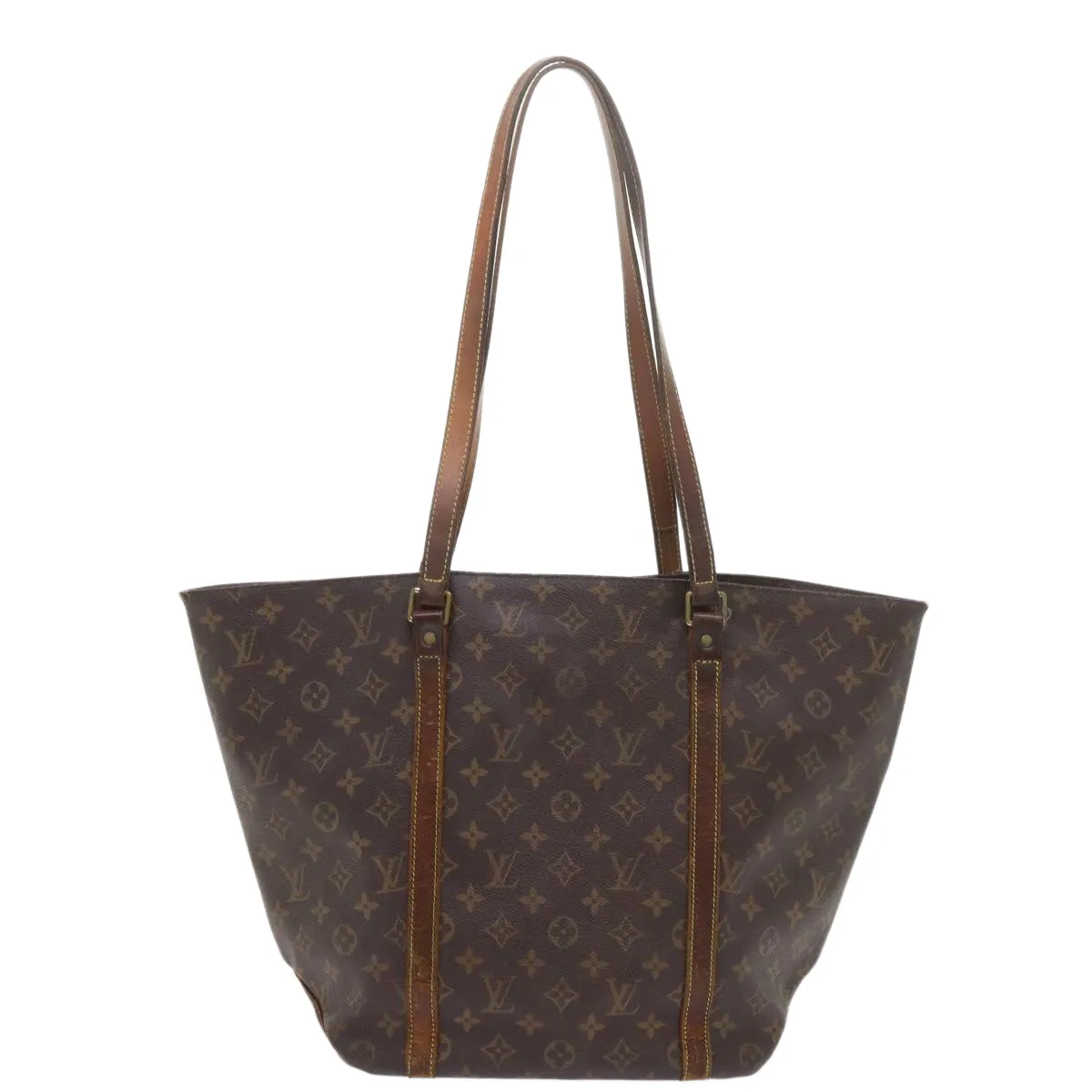 Trendy Inspired Louis Vuitton Monogram Sac Shopping Tote Bag M51108 Lv Auth Th4247