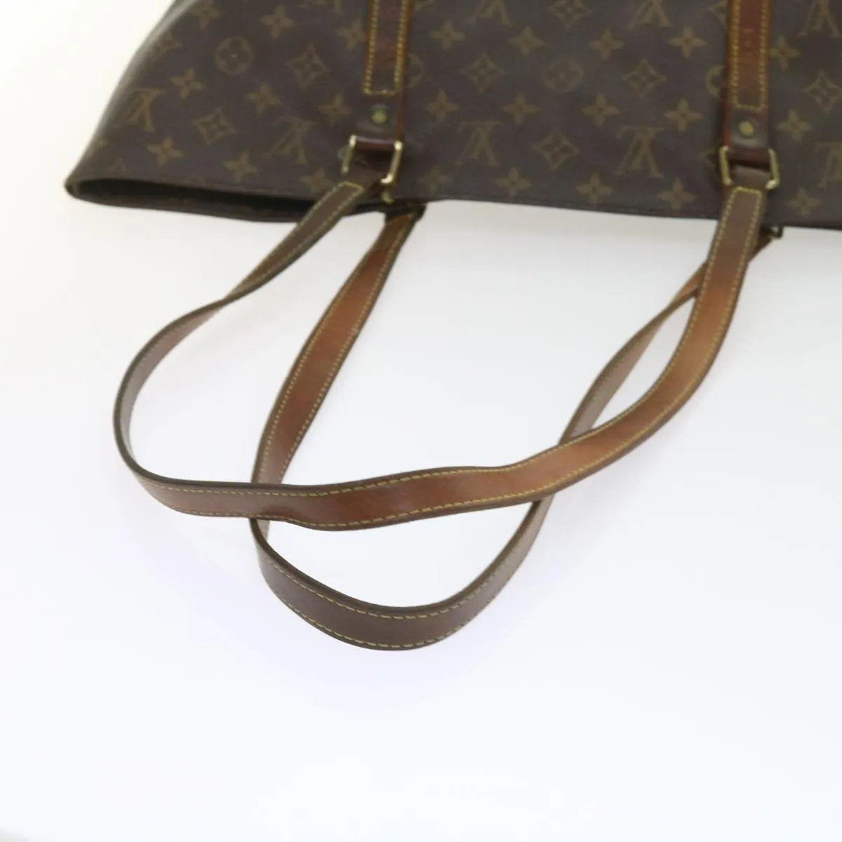 Trendy Inspired Louis Vuitton Monogram Sac Shopping Tote Bag M51108 Lv Auth Th4247
