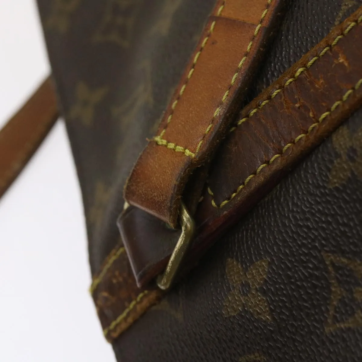 Trendy Inspired Louis Vuitton Monogram Sac Shopping Tote Bag M51108 Lv Auth Th4247