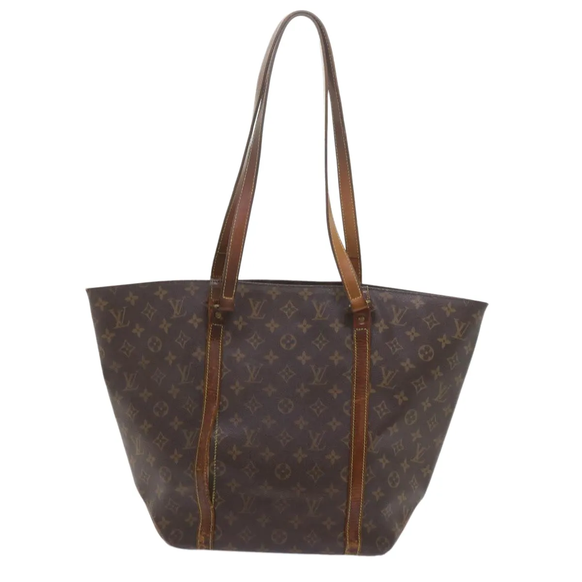 Trendy Inspired Louis Vuitton Monogram Sac Shopping Tote Bag M51108 Lv Auth Th4247