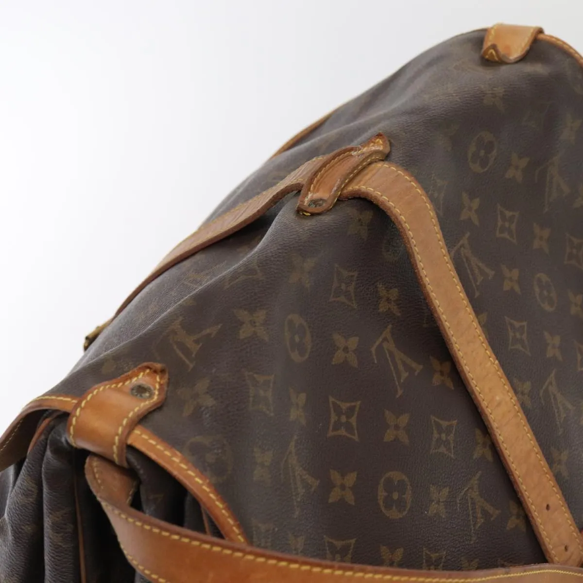 Trendy Inspired Louis Vuitton Monogram Saumur 35 Shoulder Bag M42254 Lv Auth Ar12467