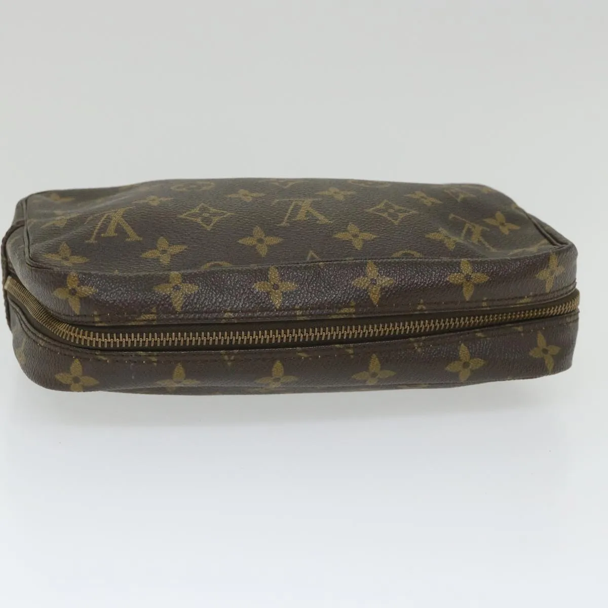 Trendy Inspired Louis Vuitton Monogram Trousse Toilette 23 Clutch Bag M47524 Lv Auth 57483