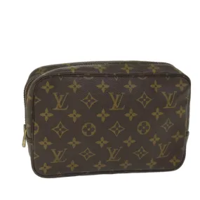 Trendy Inspired Louis Vuitton Monogram Trousse Toilette 23 Clutch Bag M47524 Lv Auth 57483