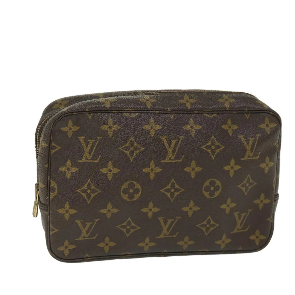 Trendy Inspired Louis Vuitton Monogram Trousse Toilette 23 Clutch Bag M47524 Lv Auth 57483