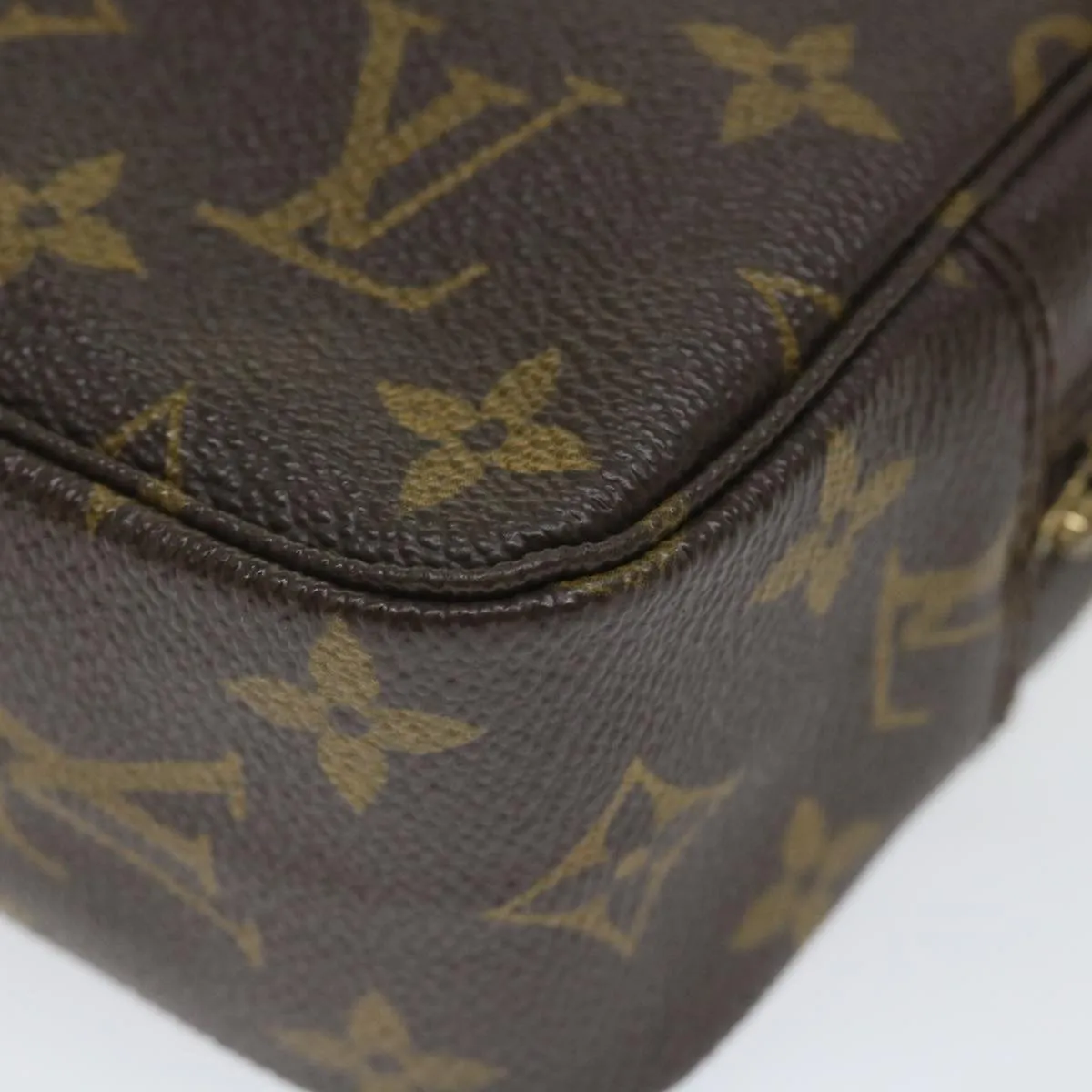Trendy Inspired Louis Vuitton Monogram Trousse Toilette 23 Clutch Bag M47524 Lv Auth 57483