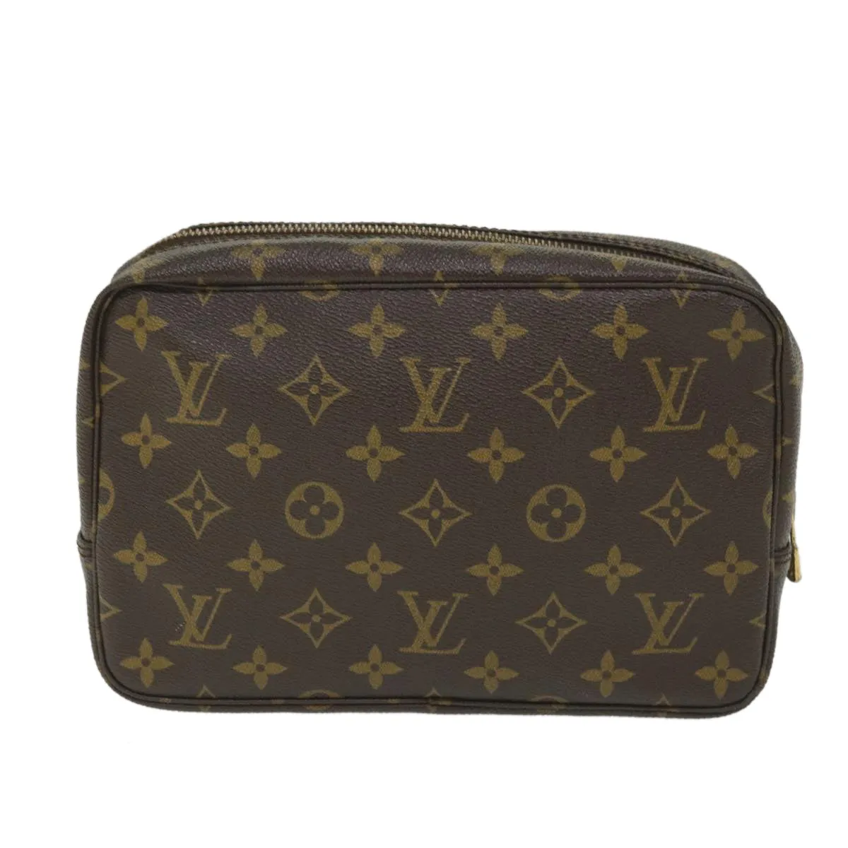 Trendy Inspired Louis Vuitton Monogram Trousse Toilette 23 Clutch Bag M47524 Lv Auth 57483