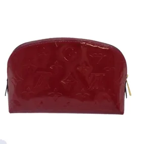 Trendy Inspired Louis Vuitton Monogram Vernis Pochette Cosmetic Pouch M90009 Lv Auth 86031