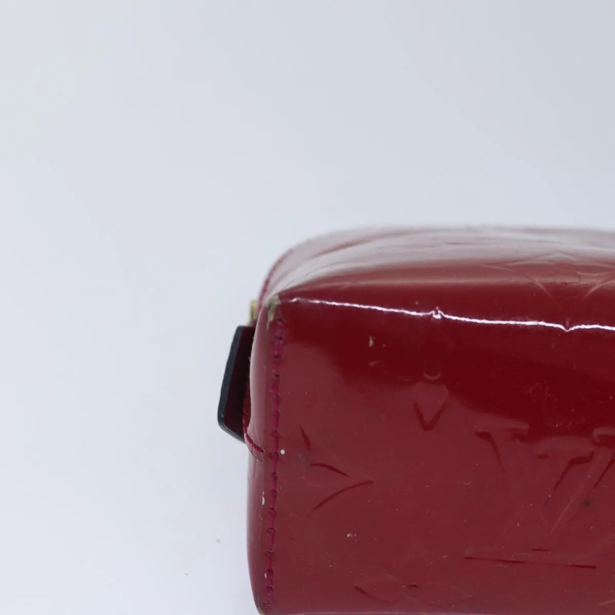 Trendy Inspired Louis Vuitton Monogram Vernis Pochette Cosmetic Pouch M90009 Lv Auth 86031