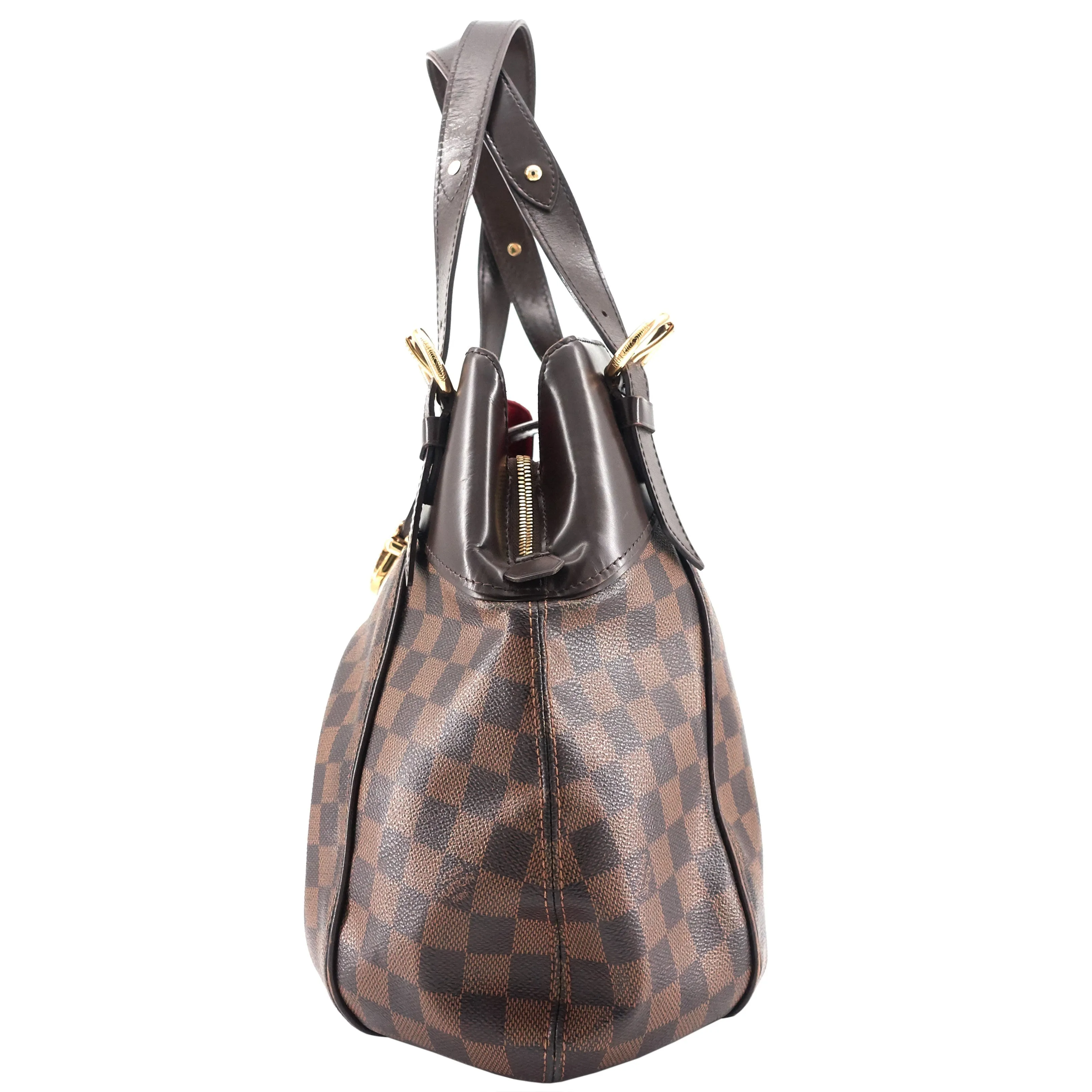 Trendy Inspired Louis Vuitton Sistina Gm Damier Ebene Canvas Bag