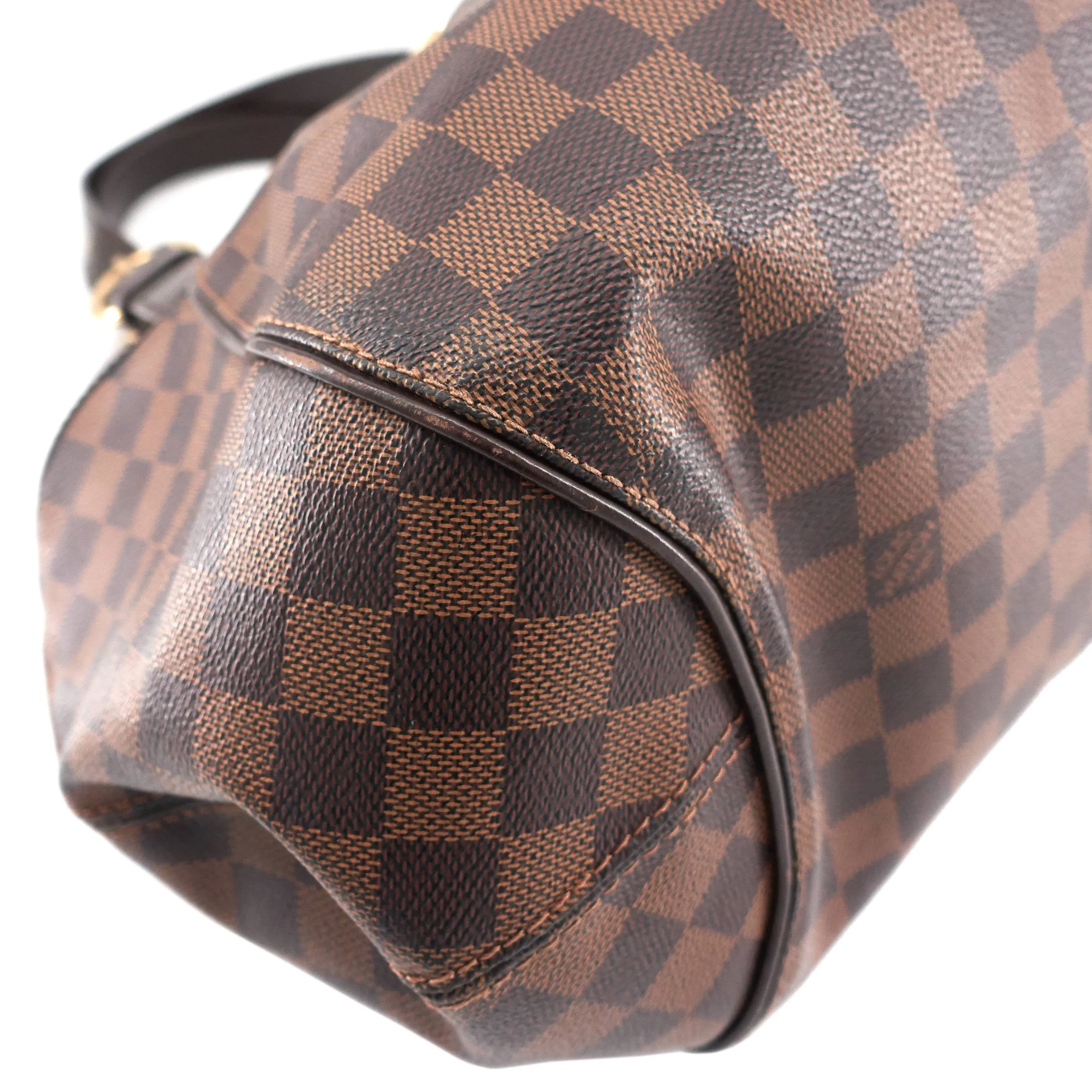 Trendy Inspired Louis Vuitton Sistina Gm Damier Ebene Canvas Bag