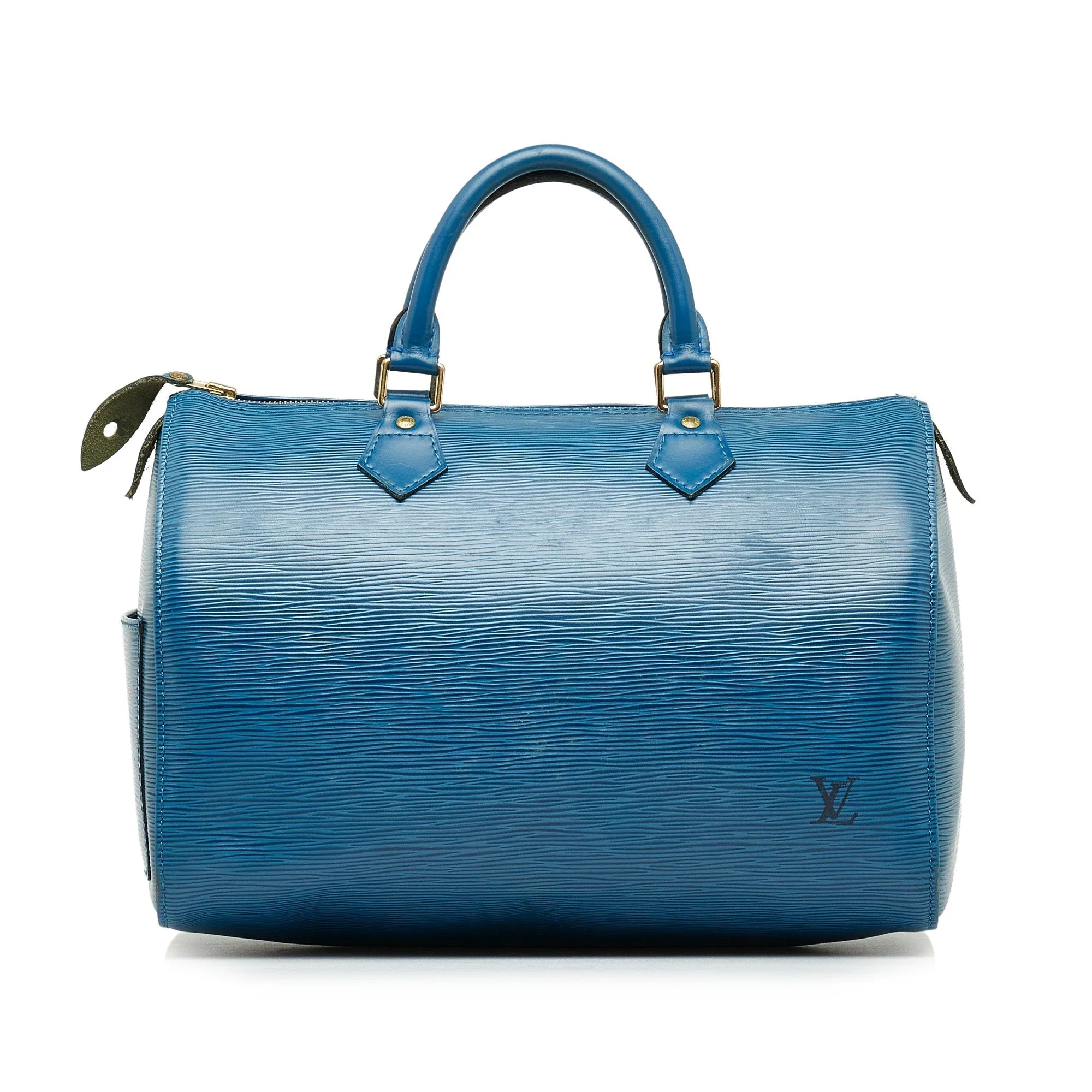 Trendy Inspired Louis Vuitton Speedy 30 Blue Epi