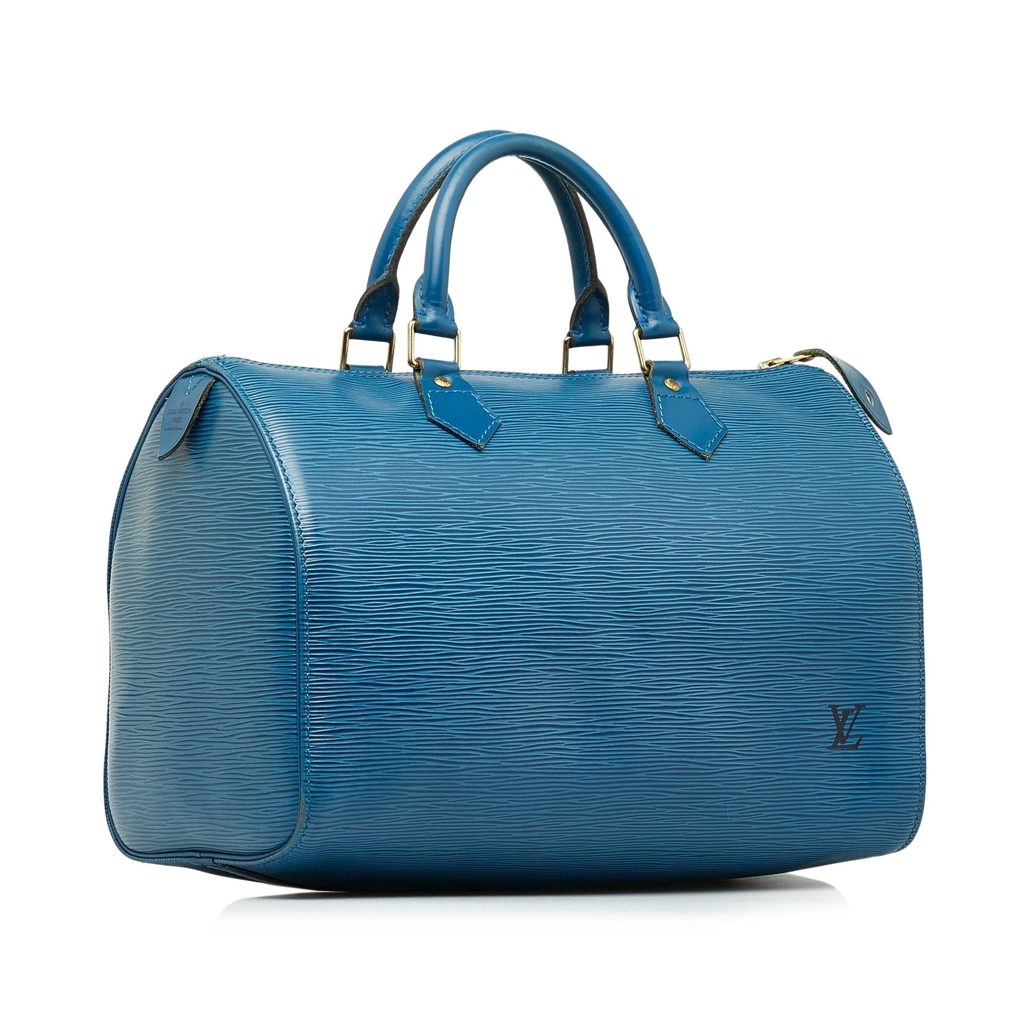 Trendy Inspired Louis Vuitton Speedy 30 Blue Epi