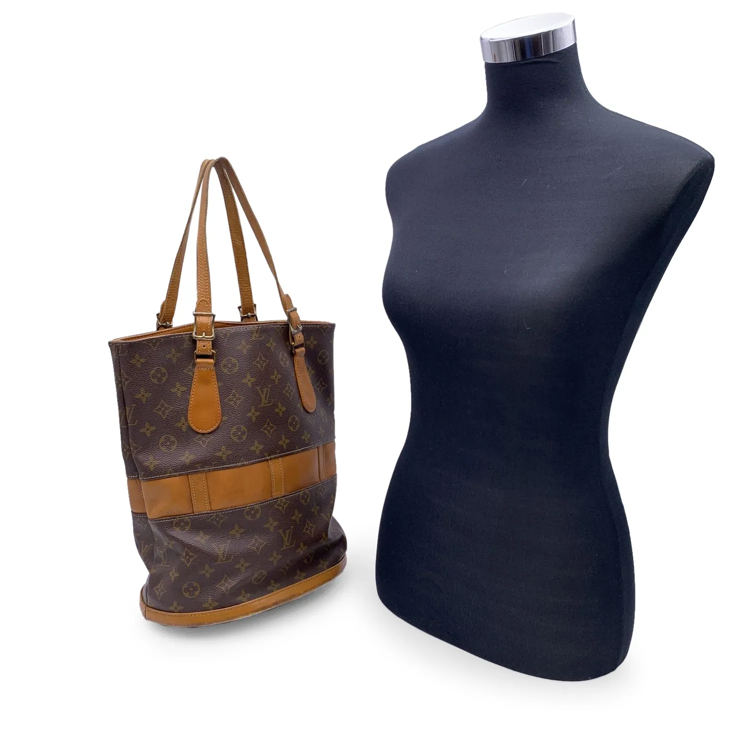 Trendy Inspired Louis Vuitton Vintage French Co. Made In Usa Monogram Large Bucket Bag