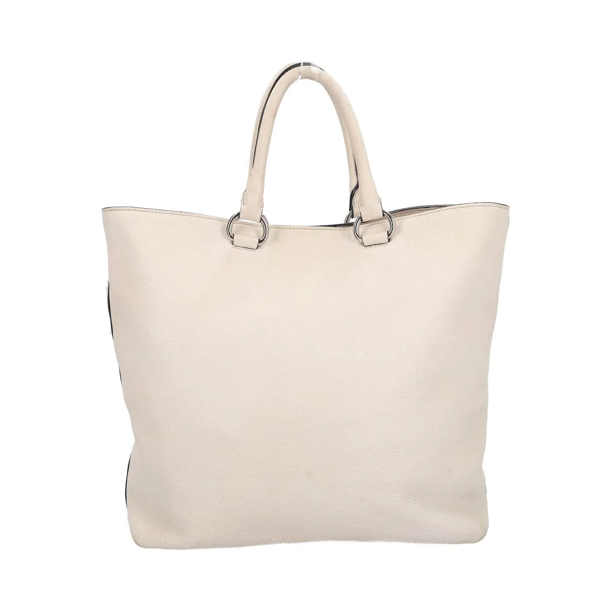Trendy Inspired Prada Leather Tote White