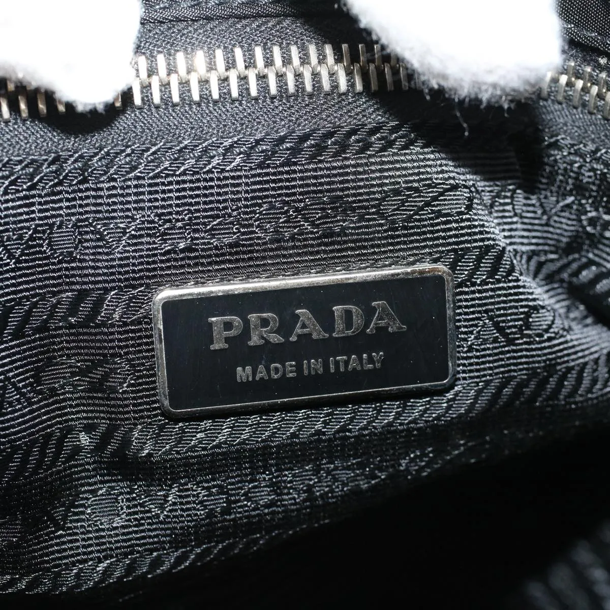 Trendy Inspired Prada Shoulder Bag Nylon Black Auth 57384