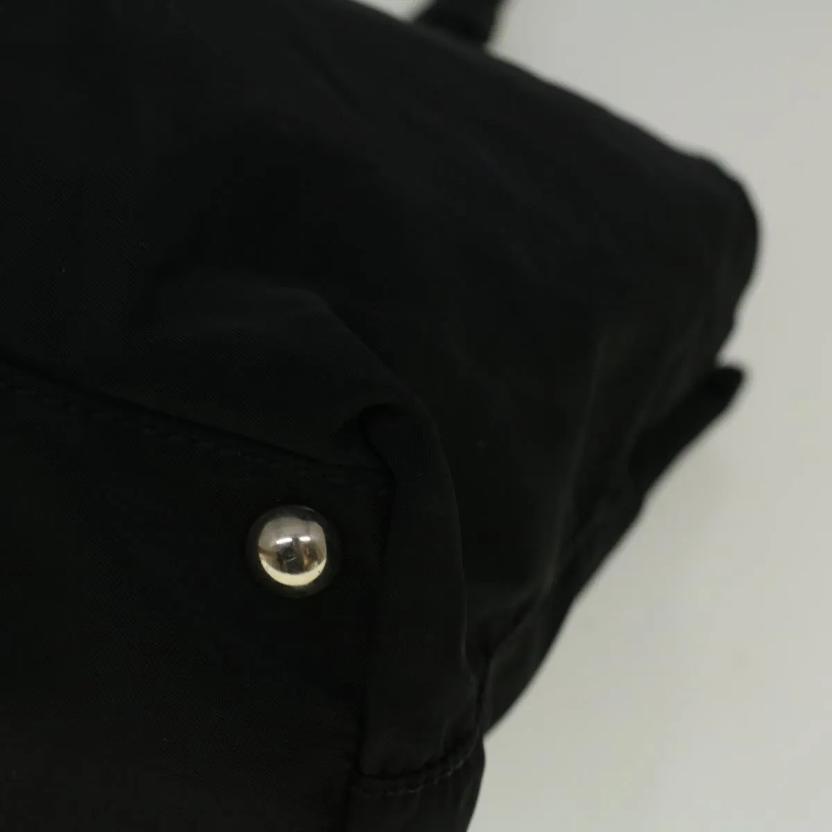 Trendy Inspired Prada Shoulder Bag Nylon Black Auth 57384