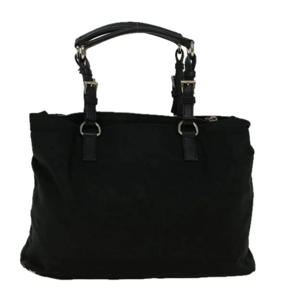Trendy Inspired Prada Shoulder Bag Nylon Black Auth 57384
