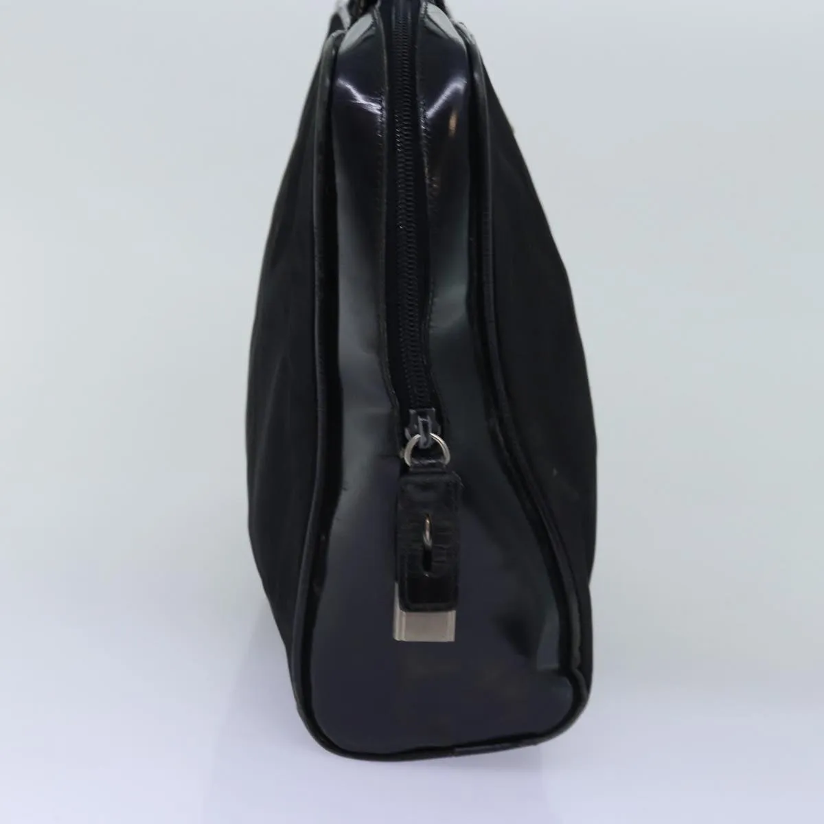 Trendy Inspired Prada Shoulder Bag Nylon Black Auth 76453