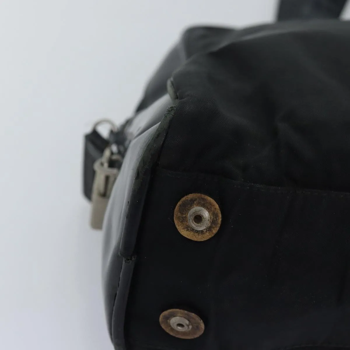 Trendy Inspired Prada Shoulder Bag Nylon Black Auth 76453