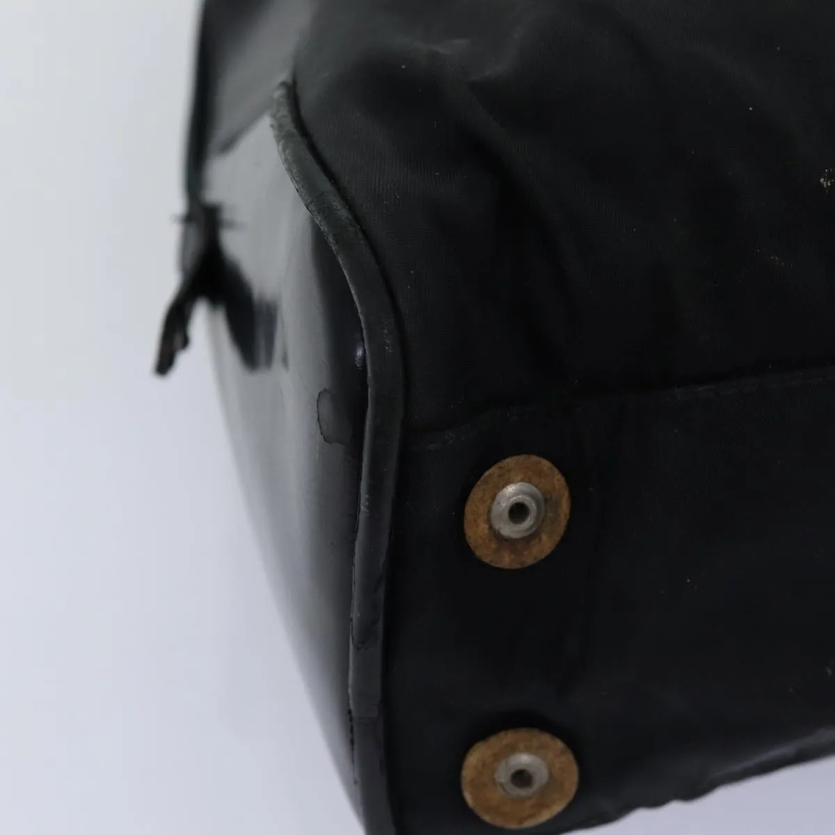 Trendy Inspired Prada Shoulder Bag Nylon Black Auth 76453
