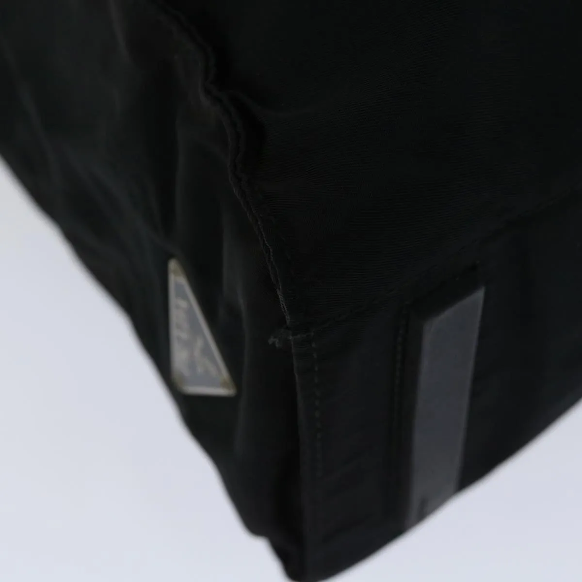Trendy Inspired Prada Shoulder Bag Nylon Black Auth Ac2809
